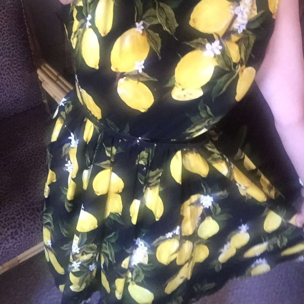 FELDIE LEMON DAY DRESS - Picture 2 of 2